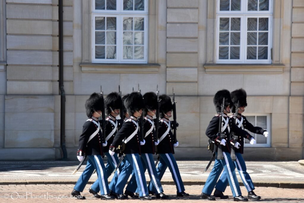 Guards Parade at Amalienborg Palace